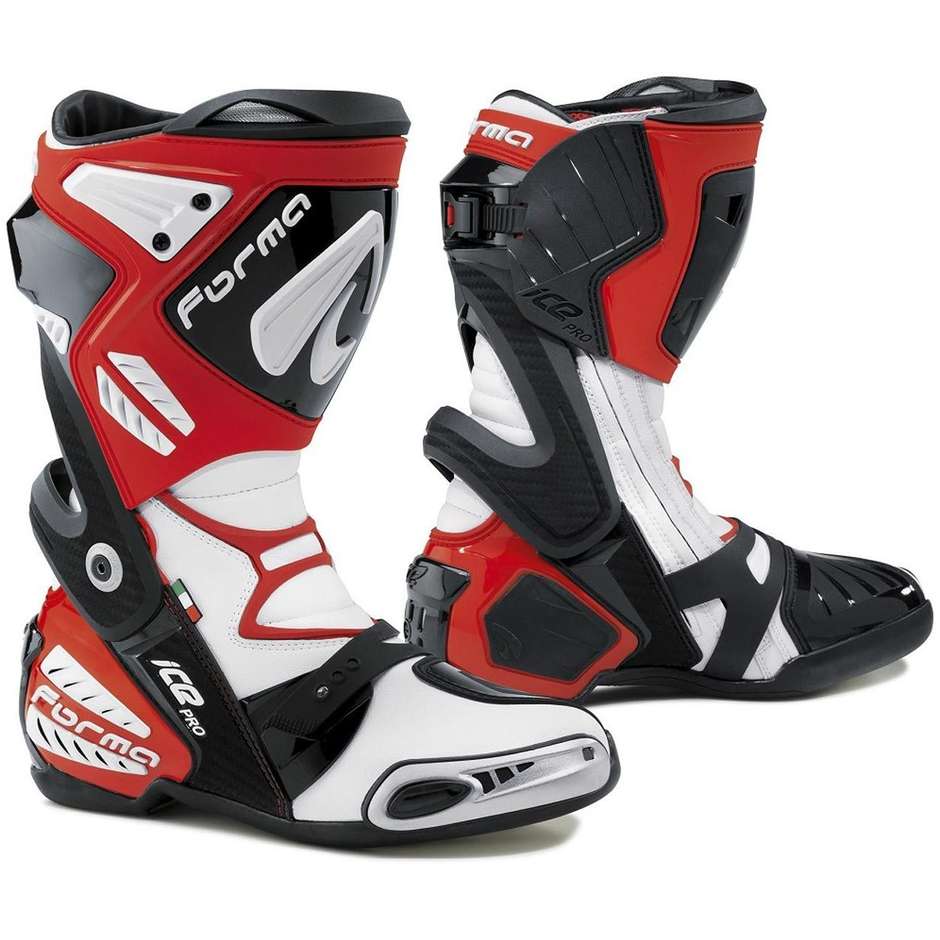 Stivali Moto Racing Tecnici Forma ICE PRO Rosso taglia 40