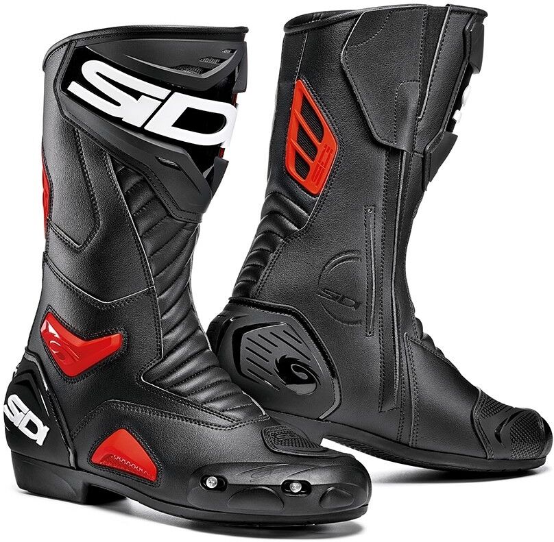 Stivali Moto Strada Racing Sidi PERFORMER Nero Rosso taglia 43