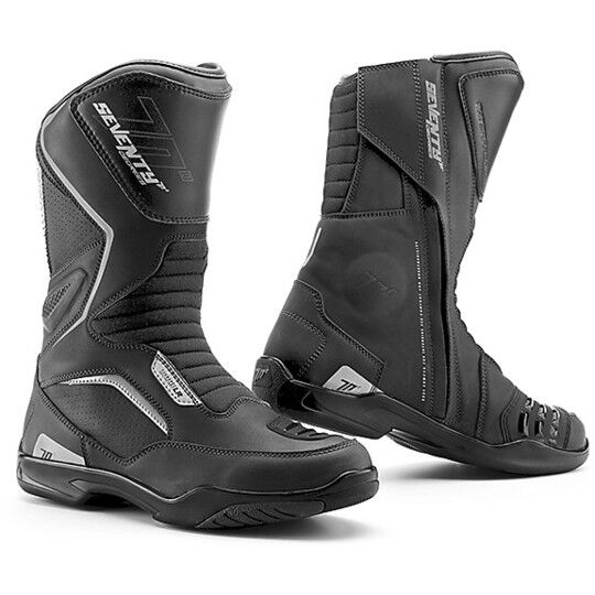 Stivali Moto Turismo Seventy BT2 Waterproof Nero taglia 49