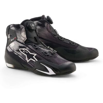 Scarpe Moto Alpinestars CELER VENTED Nero Bianco taglia 9.5 Scarpe Moto Alpinestars CELER VENTED Nero Bianco taglia 9.5