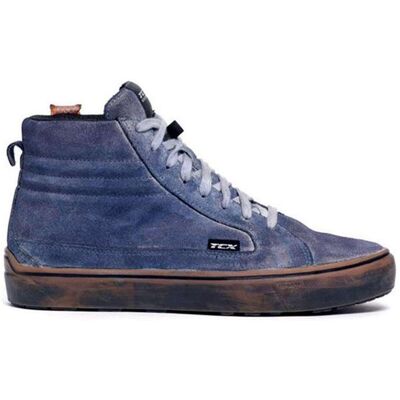 Scarpe Moto Tcx STREET 3 FADED WP Blu taglia 36 Scarpe Moto Tcx STREET 3 FADED WP Blu taglia 36