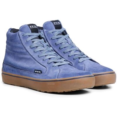 Scarpe Moto Tcx STREET 3 FADED WP Blu taglia 43 Scarpe Moto Tcx STREET 3 FADED WP Blu taglia 43