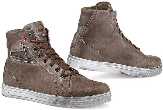 Tcx Scarpe moto lifestyle tcx street ace waterproof marrone caffè