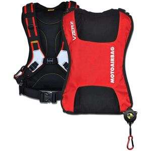 Zaino Airbag Motoairbag VZERO PLUS Rosso taglia unica