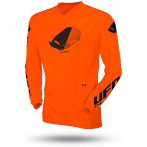 Maglia Moto Cross Enduro da Bambino Ufo SLIM RADIAL Arancio taglia 5XS