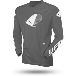 Maglia Moto Cross Enduro da Bambino Ufo SLIM RADIAL Grigio taglia XXS