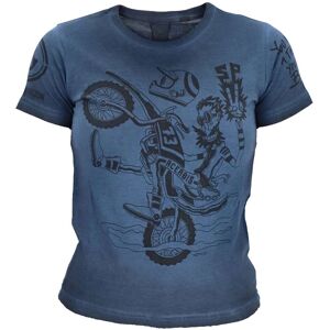 T-Shirt Bambino Acerbis T-SHIRT SP CLUB WHEELIE Royal Blu taglia L