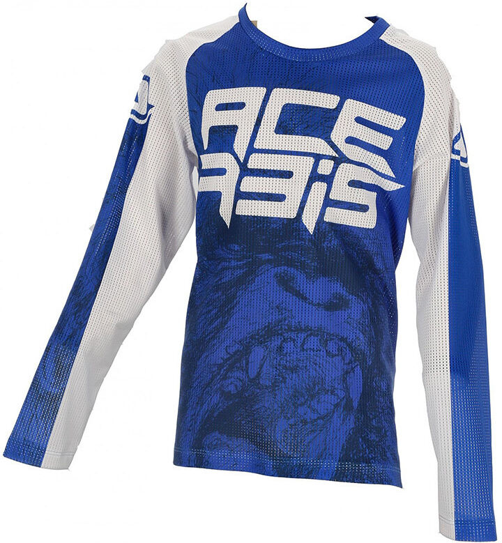 Maglia Moto Cross Enduro Bambino Acerbis Mx J-Windy Two Blu taglia 2XL