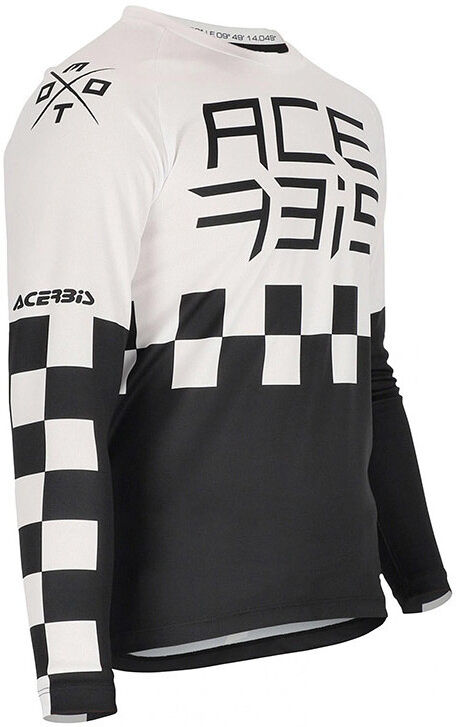 Maglia Moto cross Enduro Bambino Acerbis Mx One J-Kid Bianco taglia 2X