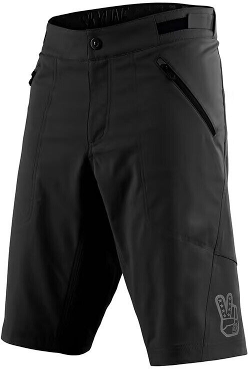 Pantaloncini Bici MTB Bambino Troy Lee Designs Nero taglia 24