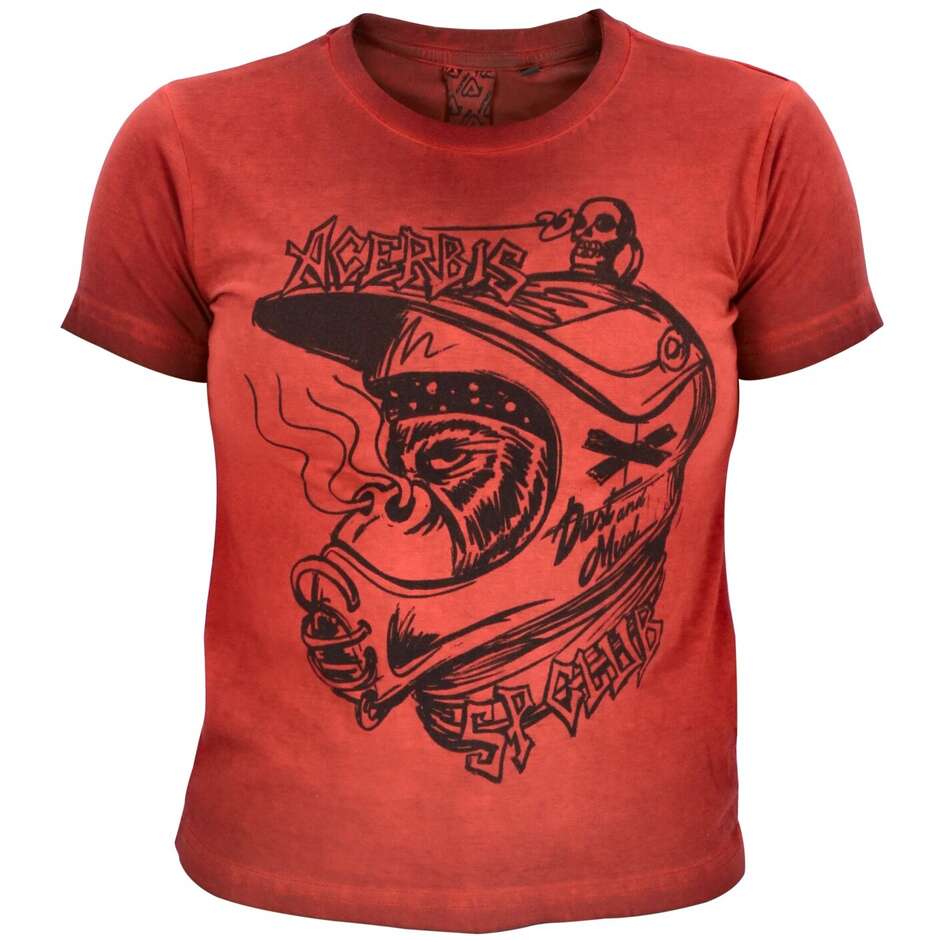 T-Shirt Bambino Acerbis T-SHIRT SP CLUB MONKEY Rosso taglia L