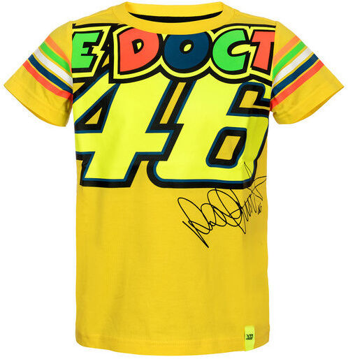 Dainese Maglia t-shirt bambino dainese vr46 the doctor 46 kid yellow Dainese Maglia t-shirt bambino dainese vr46 the doctor 46 kid yellow