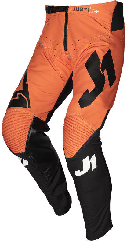 Just1 Pantaloni da bambino moto cross enduro just1 j-flex aria nero orange