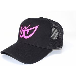 Cappellino Berik Mid Visor Collection Nero Occhio Fucsia taglia unica