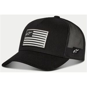 Cappellino Moto Alpinestars FLAG SNAPBACK HAT Nero Nero taglia unica