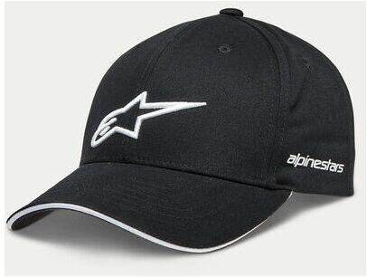 Cappellino Moto Alpinestars ROSTRUM HAT Nero Bianco taglia unica