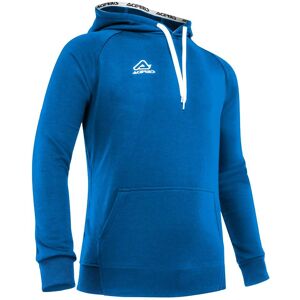 Felpa Acerbis Casual Con Cappuccio EASY Blu taglia 2XL