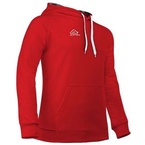 Felpa Acerbis Casual Con Cappuccio EASY Rossa taglia 2XL