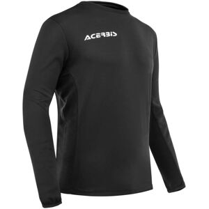 Felpa da Allenamento Girocollo Acerbis BELATRIX Nero taglia 2XL