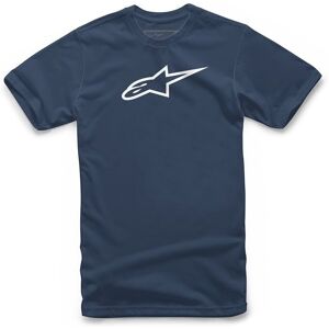 T-Shirt Casual Alpinestars AGELESS CLASSIC TEE Navy Bianco taglia 2XL