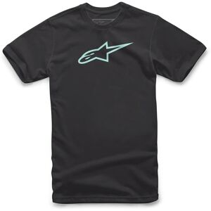 T-Shirt Casual Alpinestars AGELESS CLASSIC TEE Nero menta taglia S