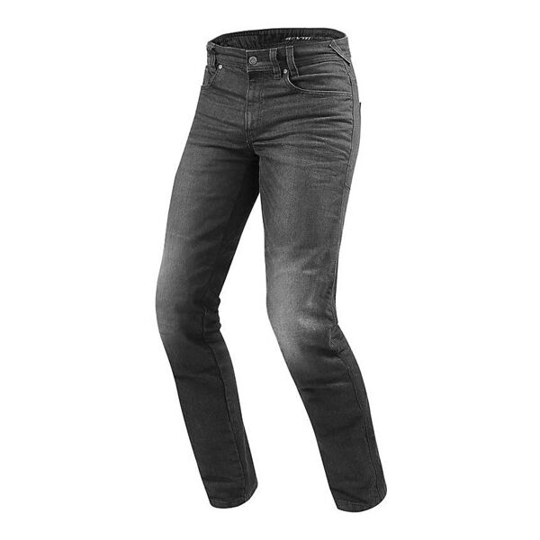 rev'it pantaloni moto jeans rev'it vendome 2 dark grey l 36