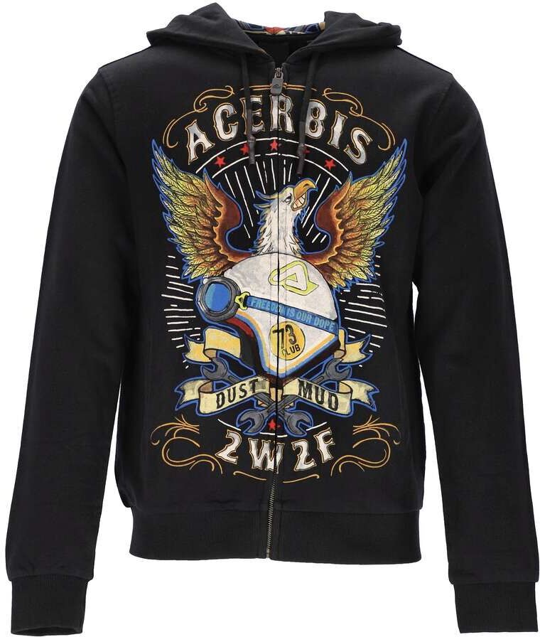 Felpa Acerbis Casual Con Cappuccio SP CLUB Eagle taglia 2XL