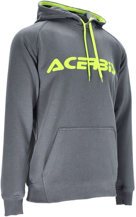 Felpa Casual Acerbis S-LOGO Grigio taglia XL