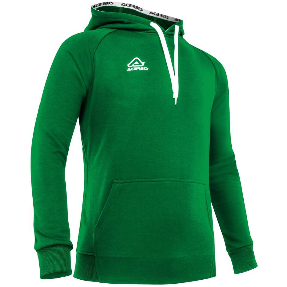 Felpa con Cappuccio ACERBIS EASY Verde taglia 4XL