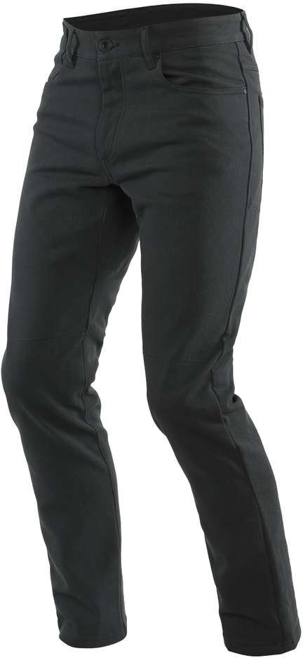 Pantaloni Moto Jeans Dainese CASUAL SLIM Nero taglia 38