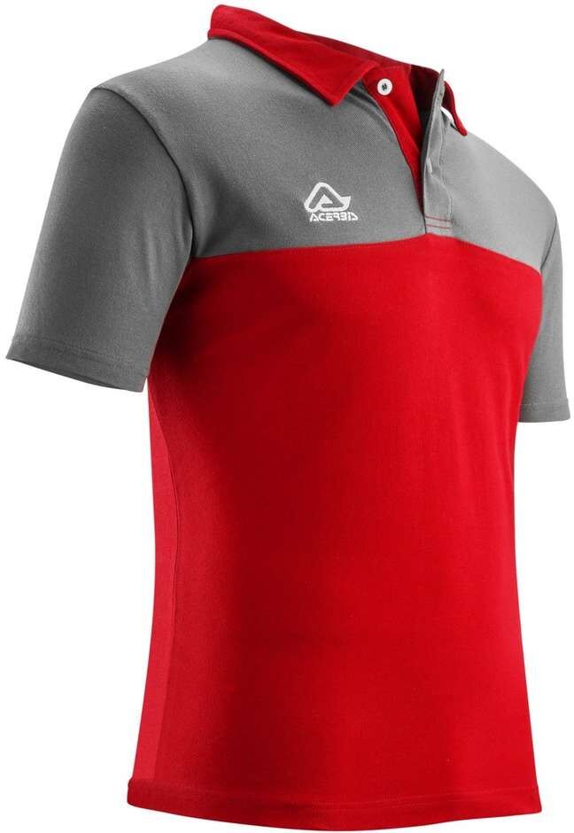 Polo Casual Acerbis BELATRIX Rosso taglia 3XL