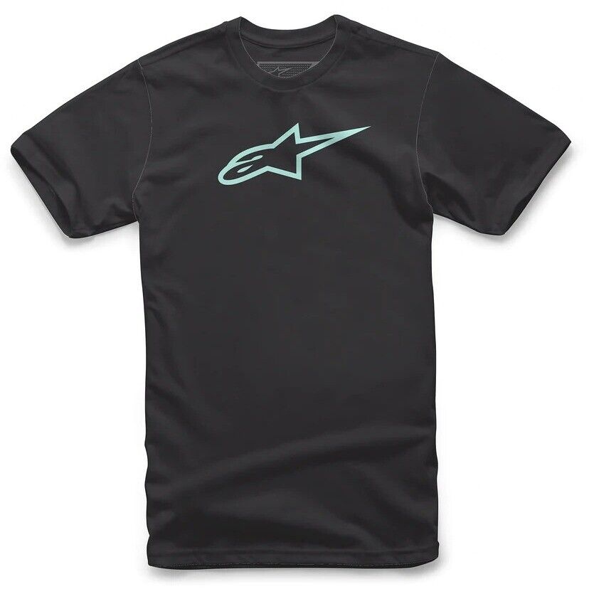 T-Shirt Casual Alpinestars AGELESS CLASSIC TEE Nero menta taglia L