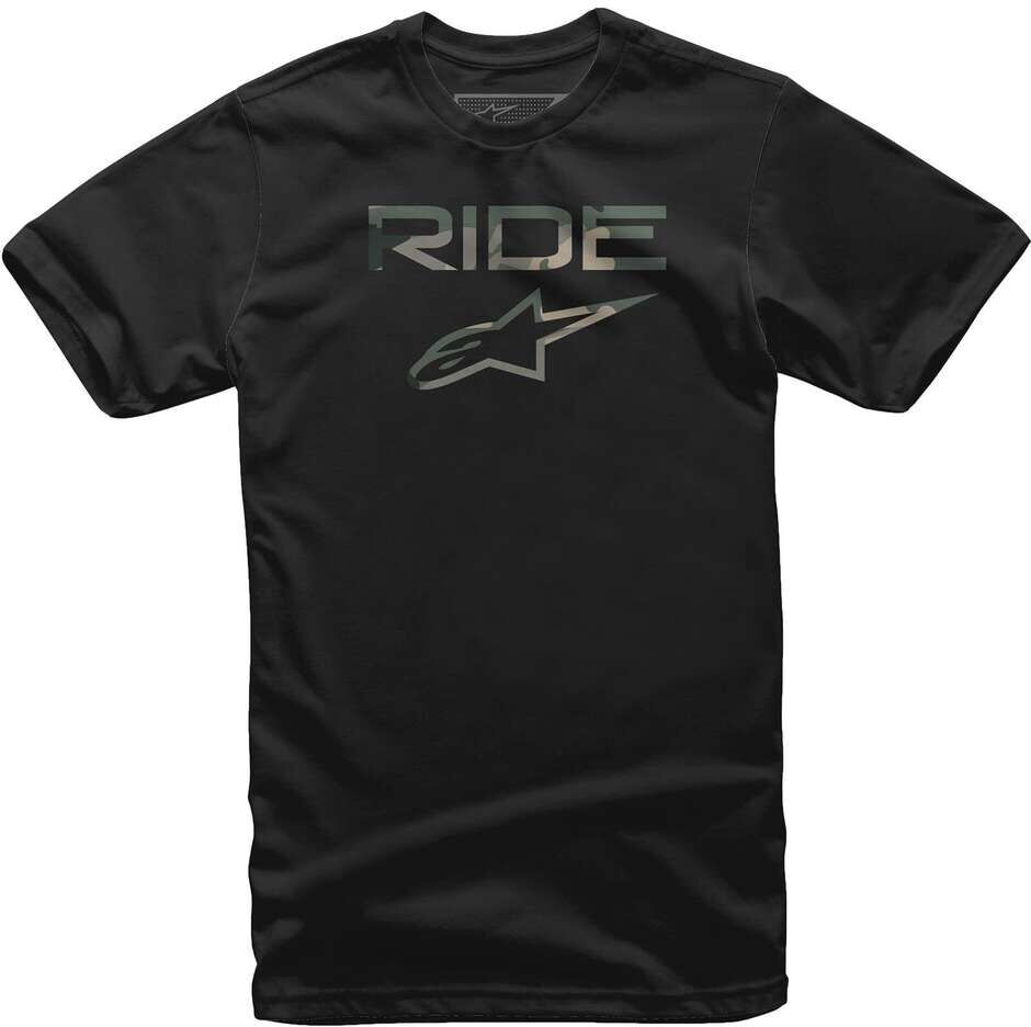 T-Shirt Casual Alpinestars RIDE 2.0 CAMO Nero taglia S