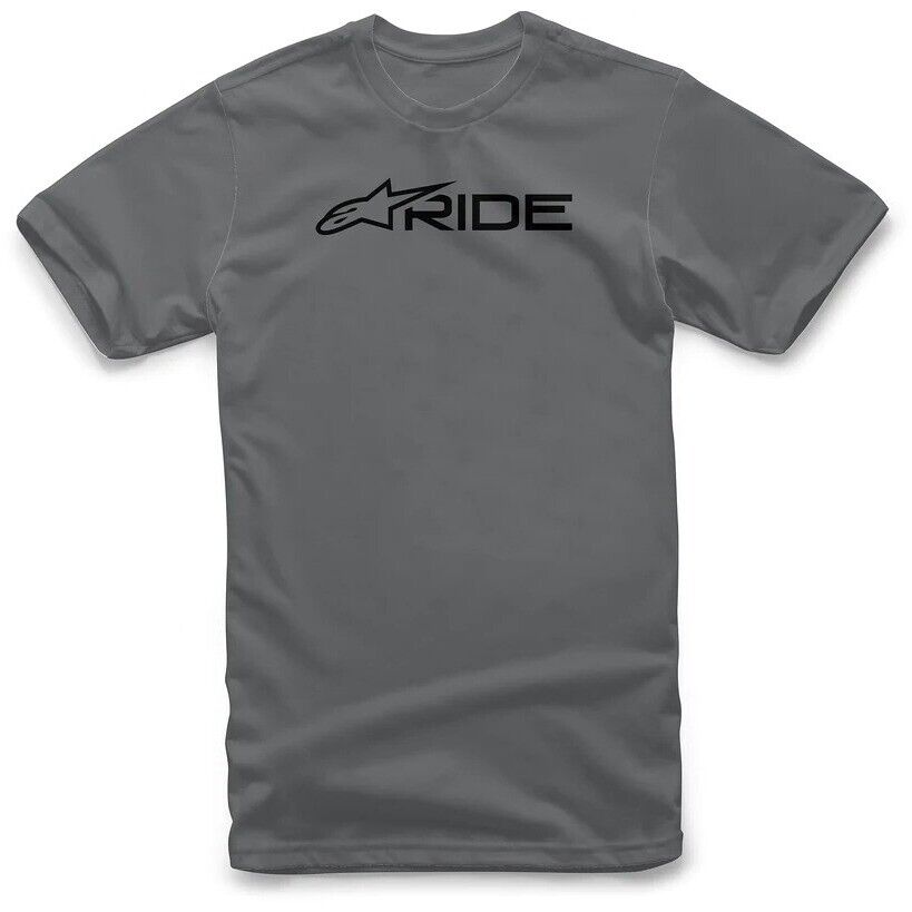 T-Shirt Casual Alpinestars RIDE 3.0 TEE Carbone Nero taglia XL