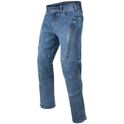 Jeans Moto Rebelhorn HAWK III REGULAR FIT WASHED Blu L34 taglia 30 Jeans Moto Rebelhorn HAWK III REGULAR FIT WASHED Blu L34 taglia 30