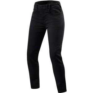 Jeans Moto Donna Rev'it MAPLE 2 Ladies SK Nero L30 taglia 26