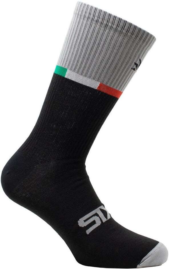 Calza in Lana Merinos SIXS FLAG MERINOS Italian Flag taglia 36-39