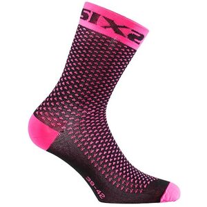 Calza Corta Compressiva SIXS Rosa taglia 47-49