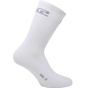 Calza Corta Sportiva Sixs SHORT LOGO Bianco taglia 40-43