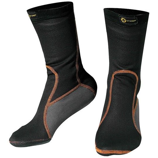 American-pro Calzini Termici Antivento A-Pro THERMO SOCK Nero taglia 2XL