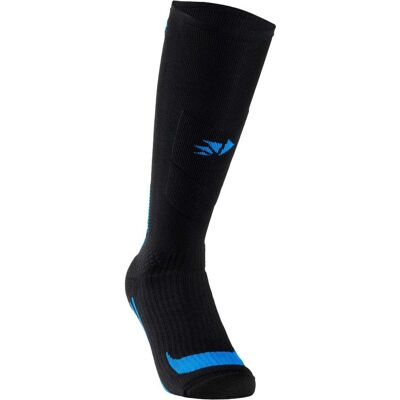 Calza Lunga Moto Sixs MOT V3 Nero Light Blu taglia 44-47 Calza Lunga Moto Sixs MOT V3 Nero Light Blu taglia 44-47