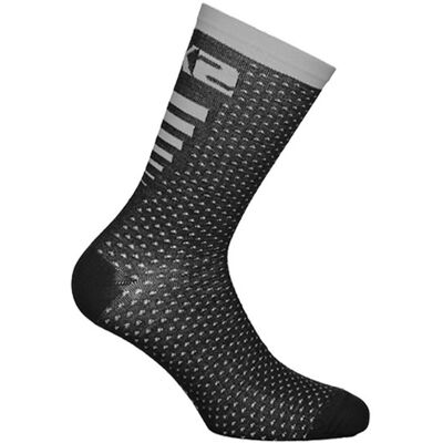 Calza Tecnica Corta in Tessuto SixS Arrow Merinos Nero Grigi taglia 47 Calza Tecnica Corta in Tessuto SixS Arrow Merinos Nero Grigi taglia 47