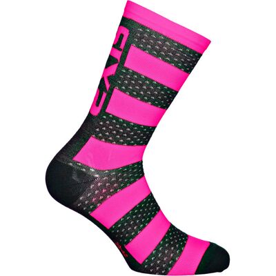 Calza Tecnica Corta in Tessuto Sixs LUXURY Merinos Rosa Nero taglia 47 Calza Tecnica Corta in Tessuto Sixs LUXURY Merinos Rosa Nero taglia 47