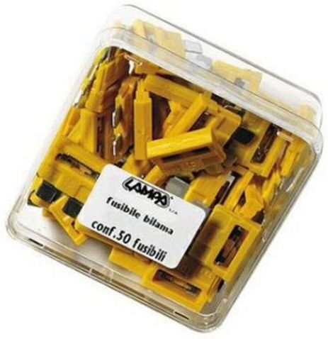 Lampa Set 50 fusibili bilama da 30 ampere Lampa Set 50 fusibili bilama da 30 ampere