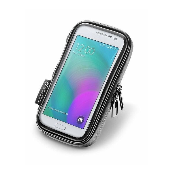 cellular line custodia moto porta smartphone cellularline impermeabile fino a 4,5 display