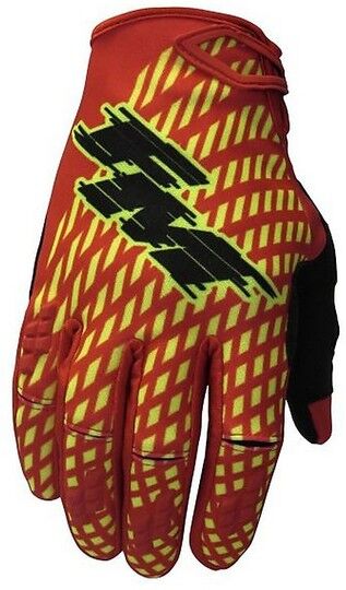 Fm racing Guanti moto cross enduro fm racing x26 power 001 rosso giallo