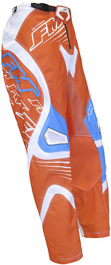 Fm racing Pantaloni moto cross enduro fm racing force x24 arancio blu