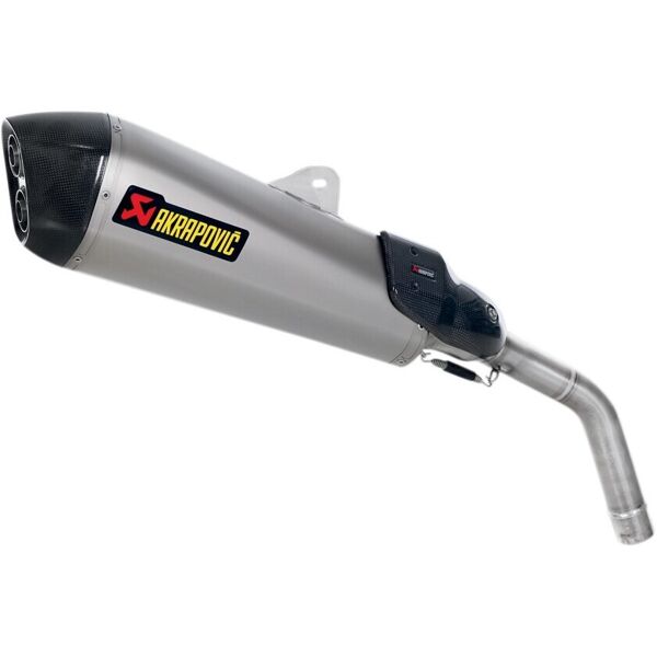 terminale akrapovic slip one line s-t800so1-hzaat titanio tr taglia un