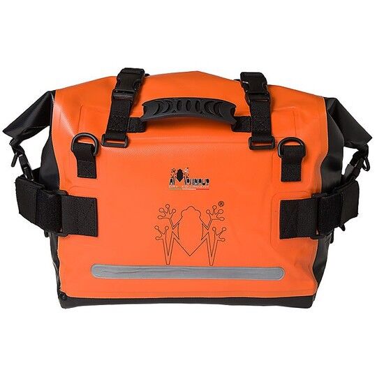 coppia di borse compatte amphibious motobag ii arancio (copp taglia un