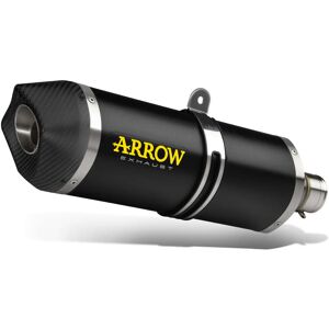 Terminale di Scarico Arrow Race-Tech alluminio Dark con fond taglia un Terminale di Scarico Arrow Race-Tech alluminio Dark con fond taglia un